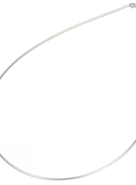 925银圆线女士复古锁骨链