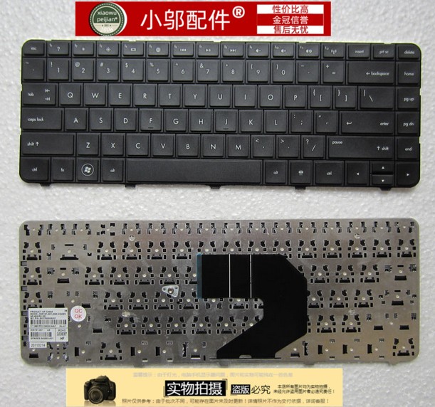 小邬配件HP惠普 TPN-1105 I105 F101 Q72C 430 450 455 655键盘