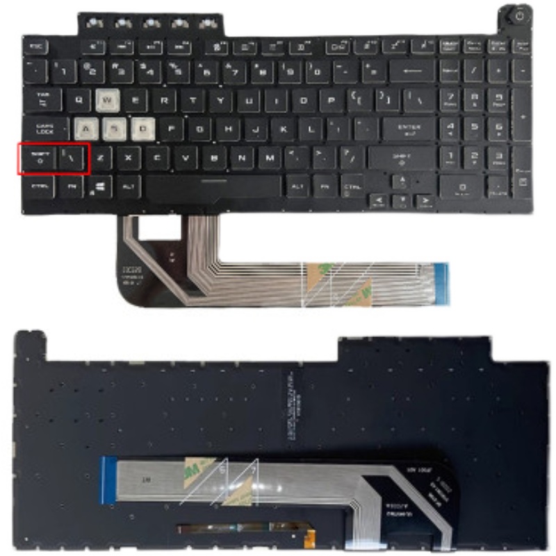 适用ASUS华硕天选1/2飞行堡垒8 FA506/H FX506 FX706L FA706 键盘