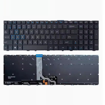 适用机械师F117-V VA VB VC VD VR VR26 VG65T VG V66 风扇 键盘