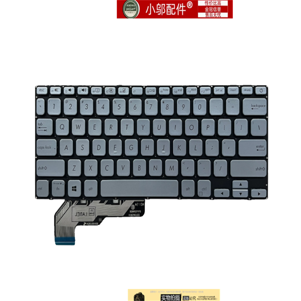 适用ASUS华硕ADOL14FA/QC爱豆a豆14 2019 S403F A403F X403JA键盘