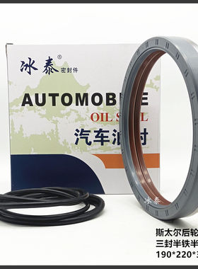 STR后轮油封190*220*30一体三封