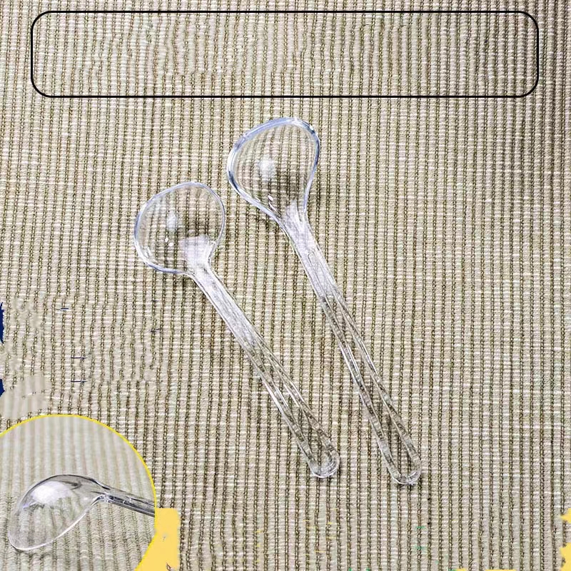 调味料勺子塑料大号辣椒罐勺冰淇淋甜品试吃勺田七粉勺小号挖盐勺