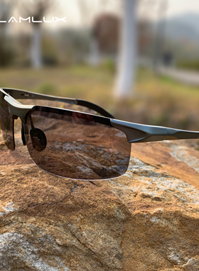 Glamlux铝镁墨镜男士太阳镜高清偏光日夜视镜驾驶开车钓鱼眼镜潮