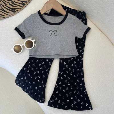 女童新款两件套炸街童装韩版