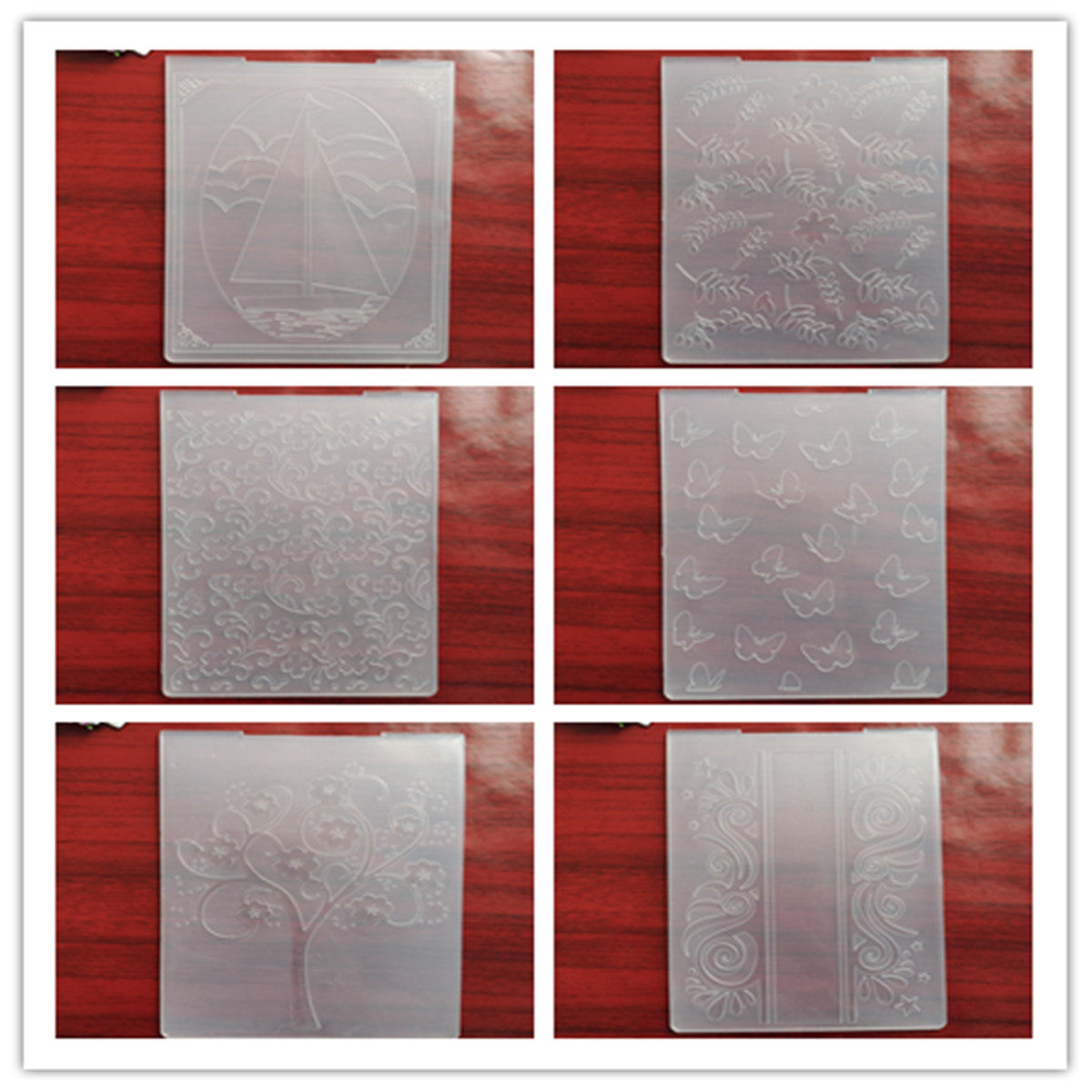 凹凸压花板 DIY Scrapbook 创意模板塑料纸艺压花文件夹手账相册,文具电教/文化用品/商务用品,文创/手作/文化用品,淘宝优惠券,粉丝福利购,淘宝优惠卷