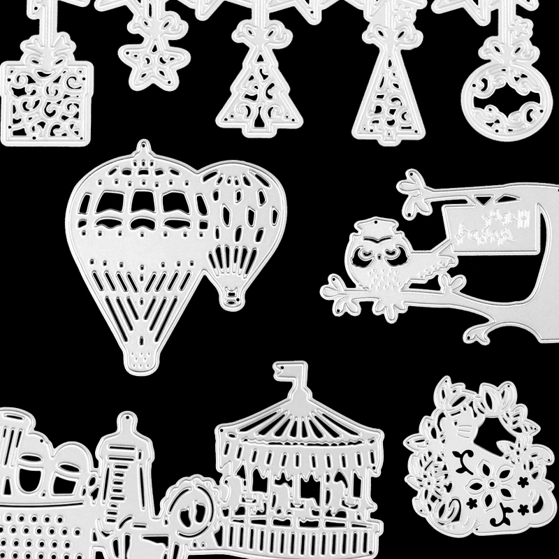 scrapbook DIY 贺卡卡片相册制作工具 DIY刀模 切割模版可爱系列A