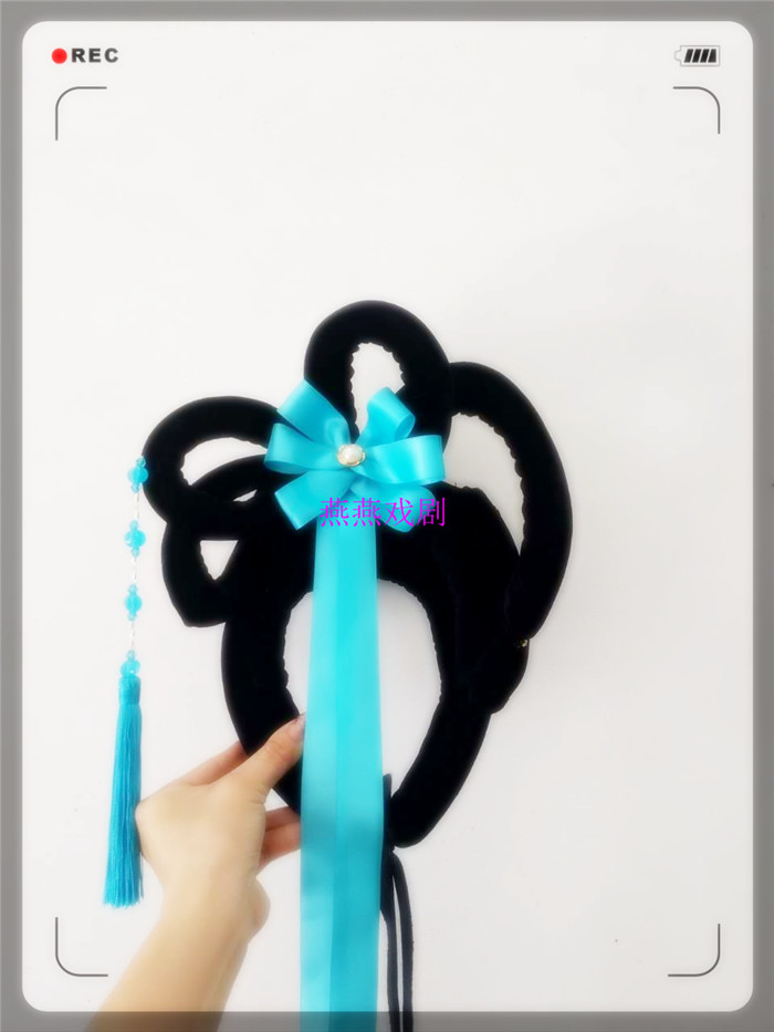 戏剧头饰古装假发小姐头套