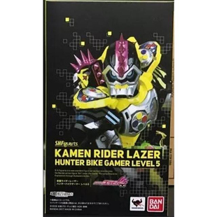 现货 万代 魂限定 SHF 假面骑士LAZER  LV5 车车 龙猎人 EXAID