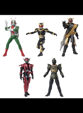 万代 食玩 假面骑士掌动XX09 第9弹 V3惊异空我逢魔时王 可动