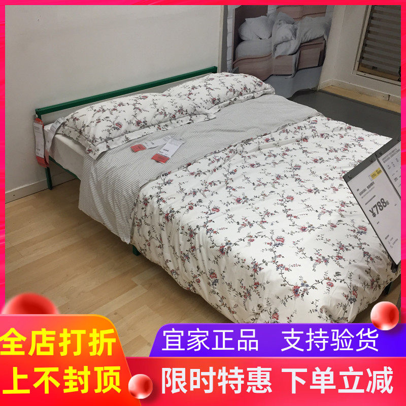 宜家床格里姆斯布单人床架90x200cm成人午休午睡小床加固简易铁床