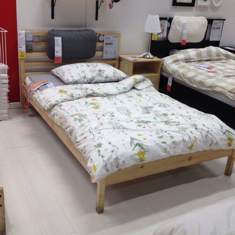 正品宜家国内代购塔瓦结婚床架