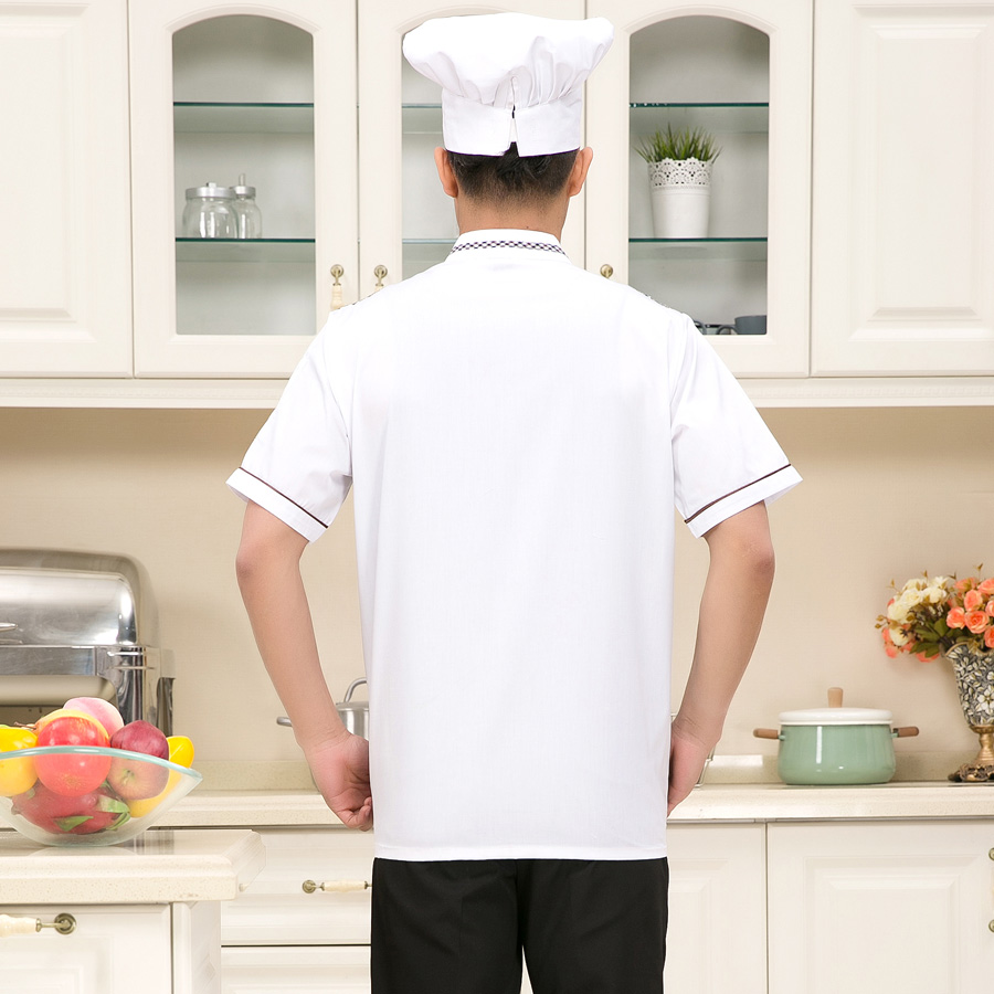 Uniforme de cuisinier en coton - Ref 1910946 Image 4