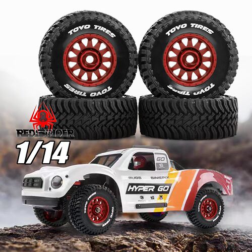 ARRMA 1/14/16MOJAVE莫哈维LC美嘉欣14211海博星JJRC短卡轮胎W276