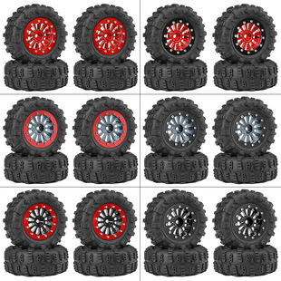 Traxxas 1/18 TRX4M 路虎卫士烈马 trx4MT 1.45寸 轮胎轮毂 65mm