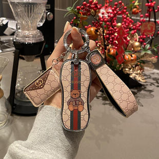 保时捷帕拉梅拉钥匙套卡宴cayenne车panamera全包911保护壳女士扣