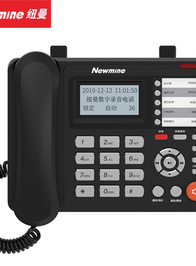 纽曼(Newmine)HL2008TSD-668(R)语音导航录音电话 录音4000小时