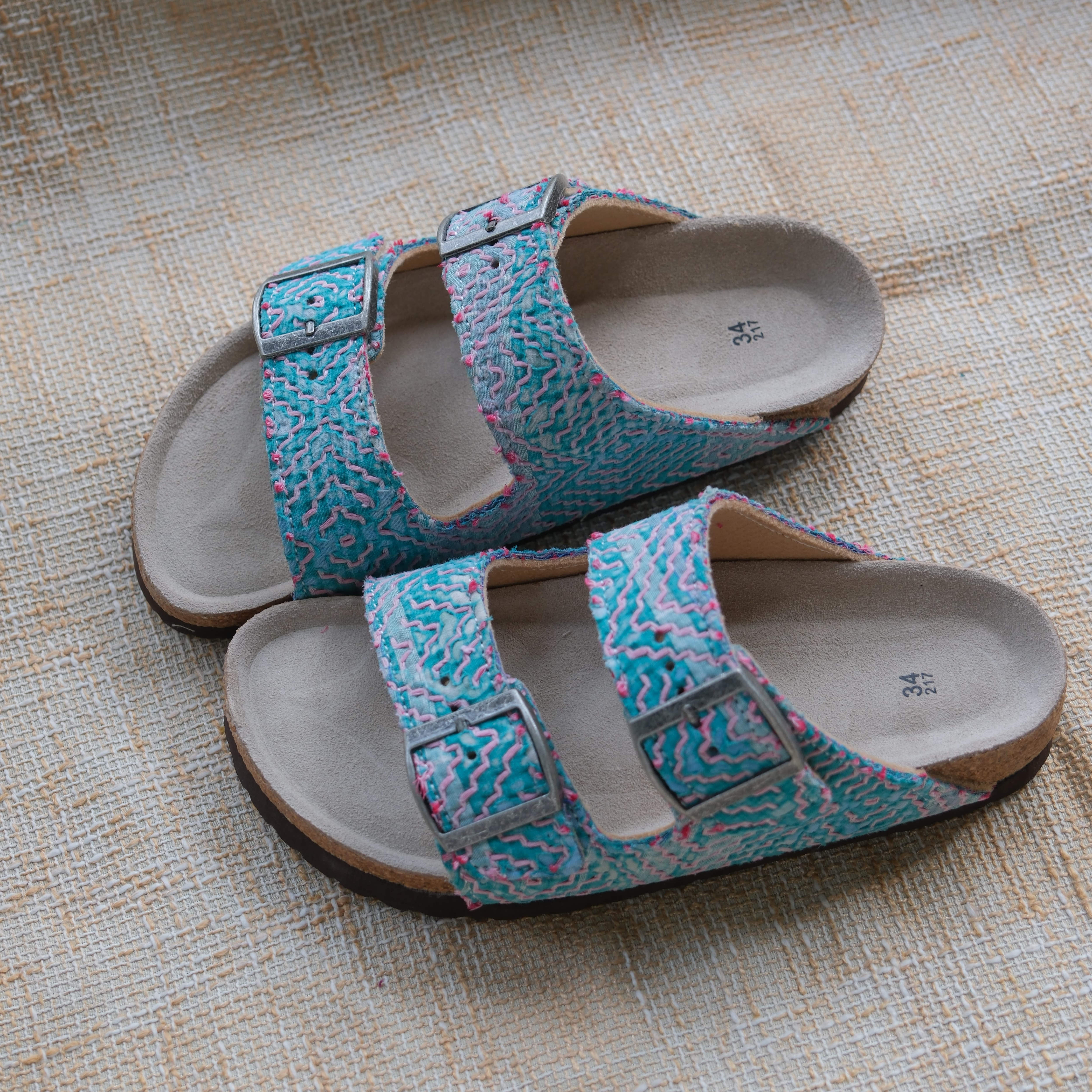 Bhoomi古布勃肯鞋时尚百搭单品手工个性撞色复古一鞋一拍34-53