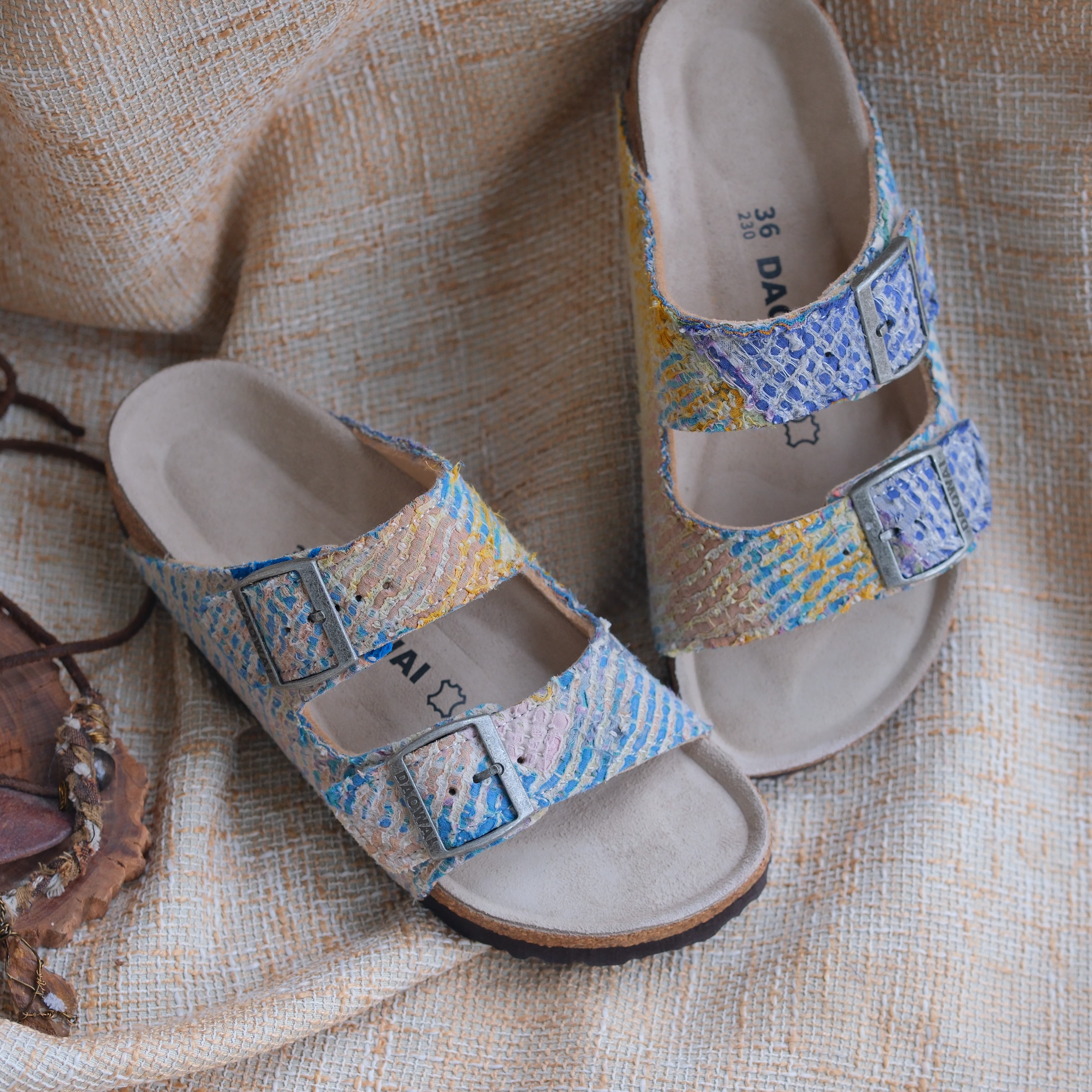 Bhoomi古布勃肯鞋时尚百搭单品手工个性撞色复古一鞋一拍36-13