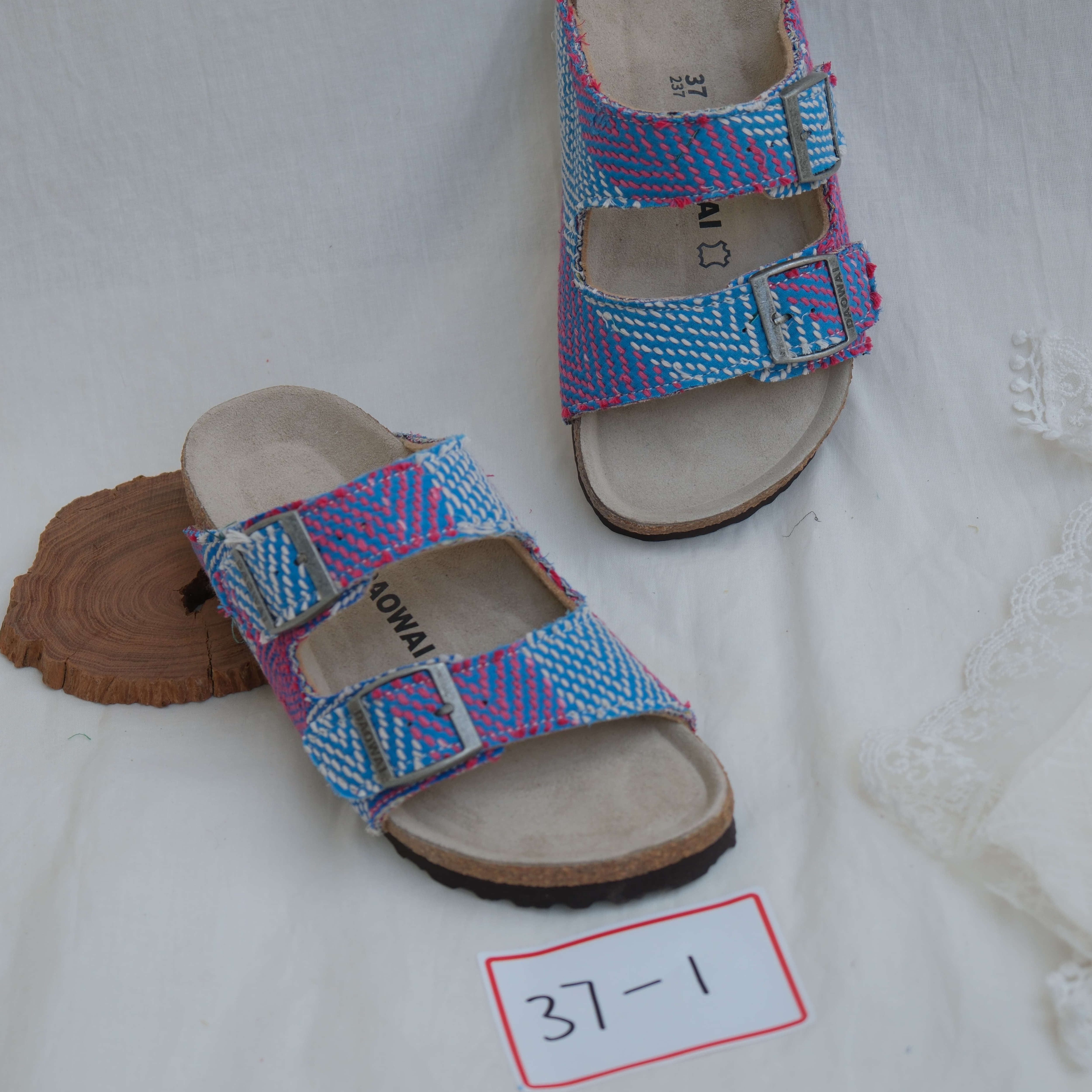 Bhoomi古布勃肯鞋时尚百搭单品手工个性撞色复古一鞋一拍37-1