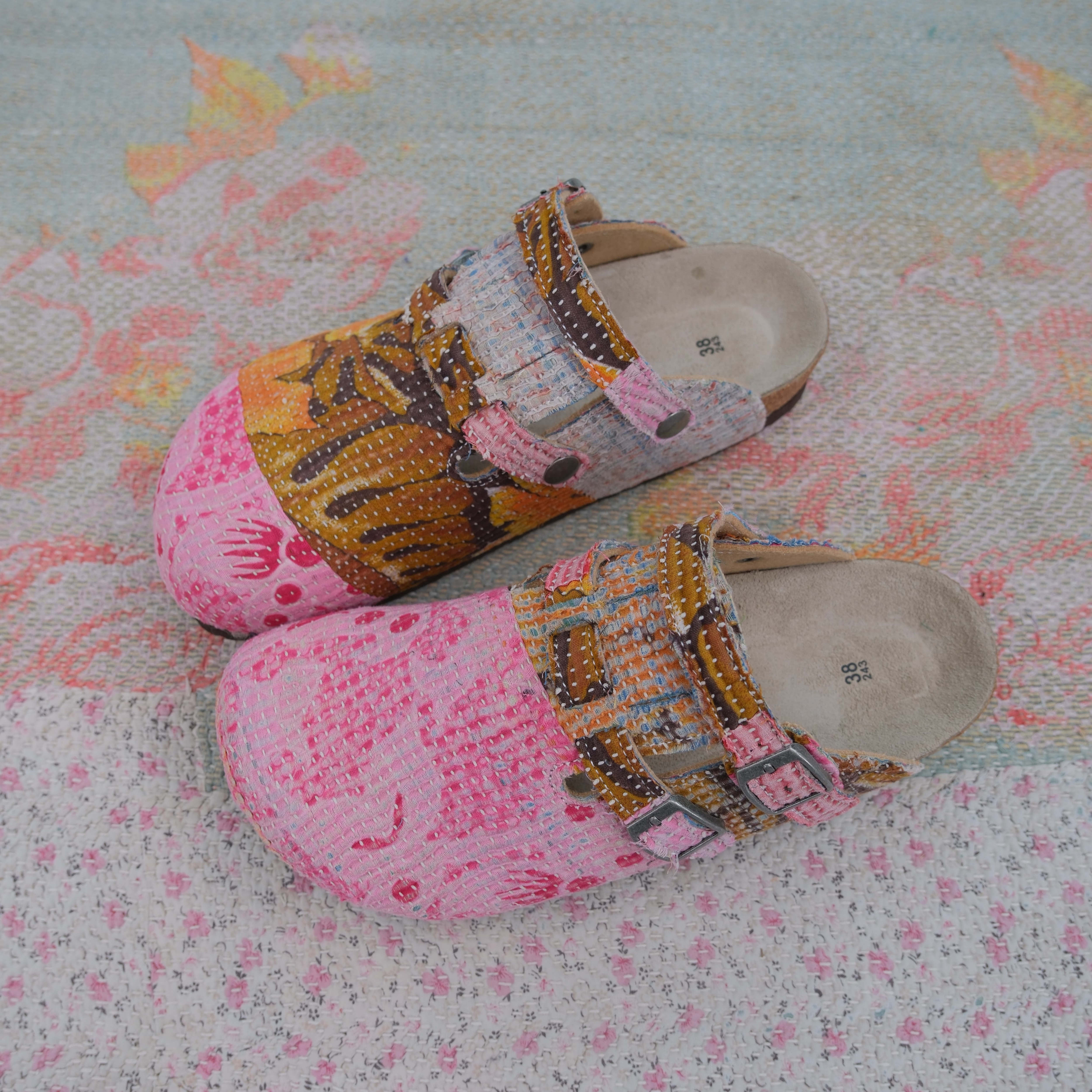 Bhoomi古布勃肯鞋外穿拖鞋百搭单品手工个性复古一鞋一拍38-140