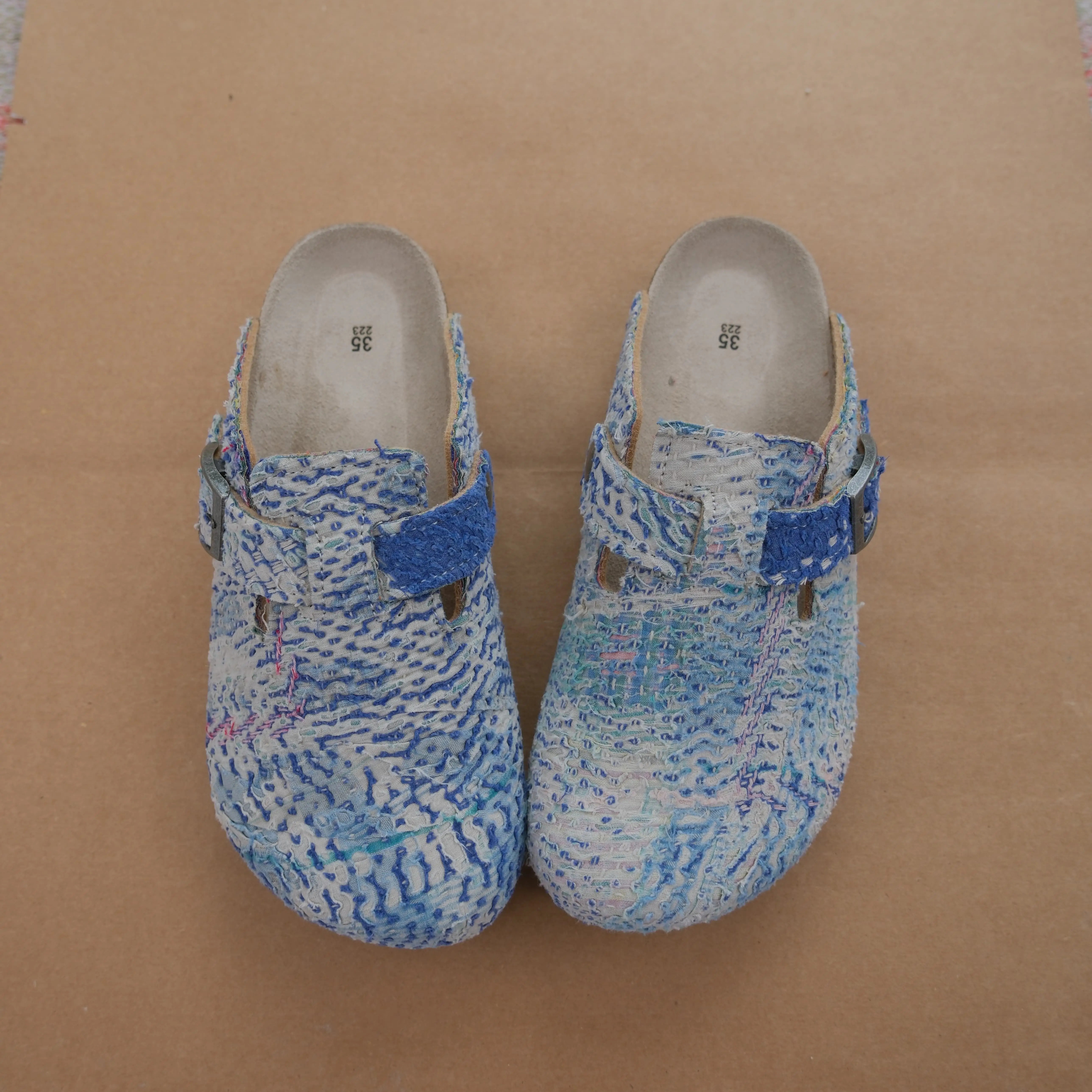 Bhoomi古布勃肯鞋时尚百搭单品手工个性撞色复古35-144