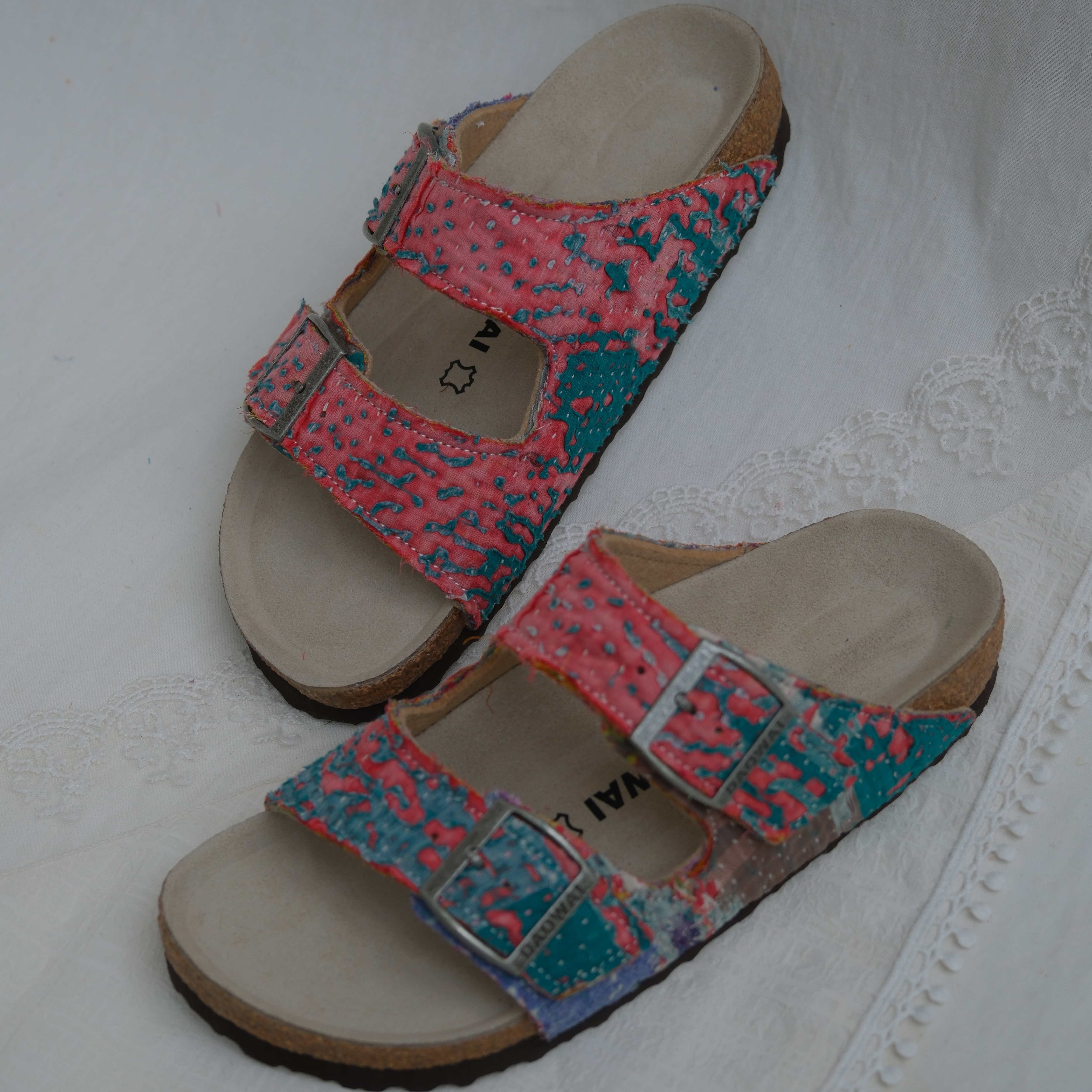 Bhoomi古布勃肯鞋时尚百搭单品手工个性撞色复古37-101