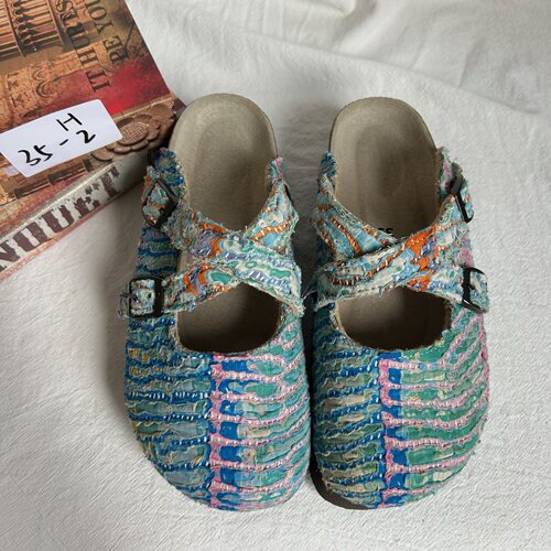 Bhoomi古布勃肯鞋时尚百搭单品手工个性撞色复古35-2H