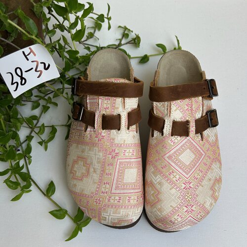 Bhoomi古布勃肯鞋外穿拖鞋百搭单品手工个性复古一鞋一拍38-32H