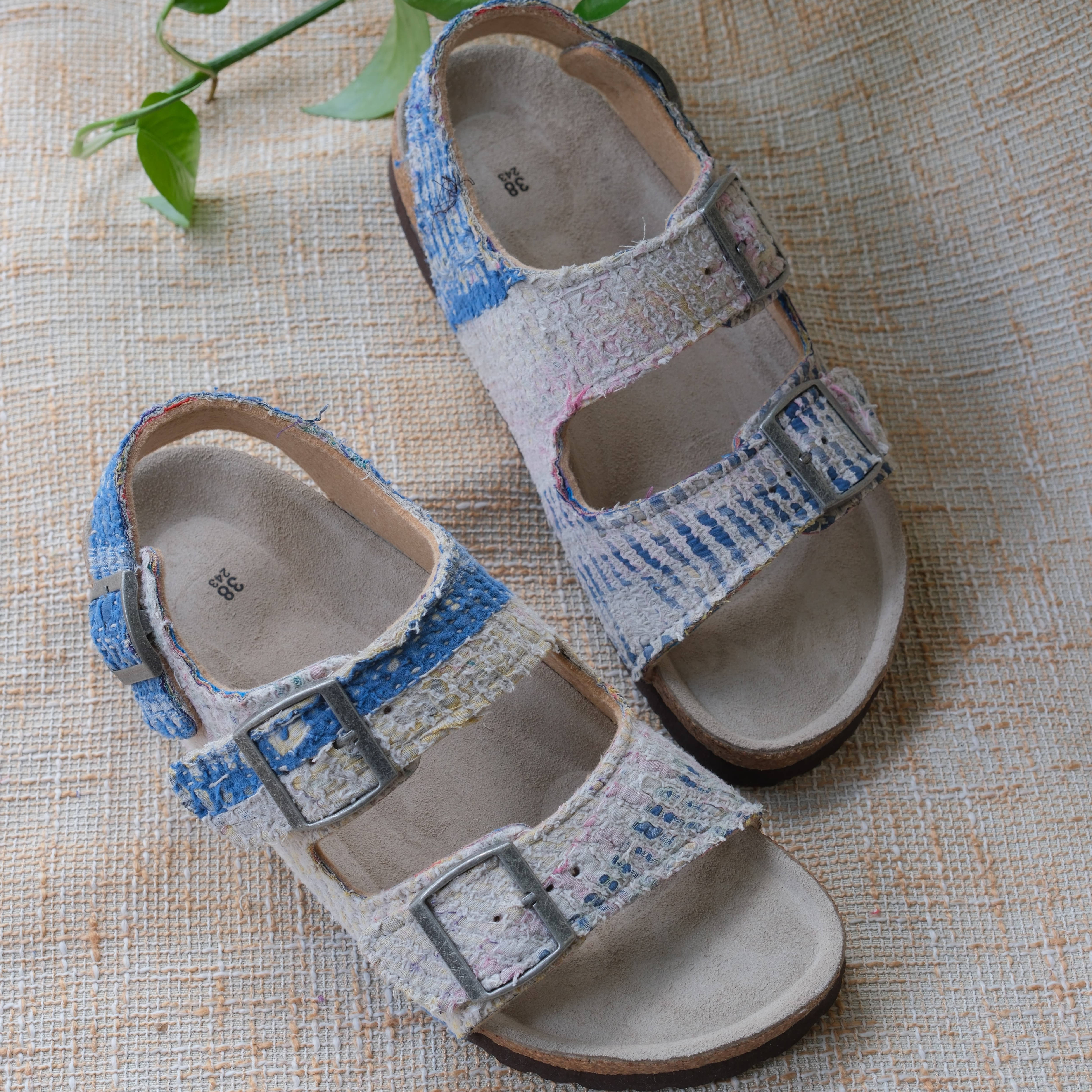 Bhoomi古布勃肯鞋时尚百搭单品手工个性撞色凉鞋一鞋一拍38-6