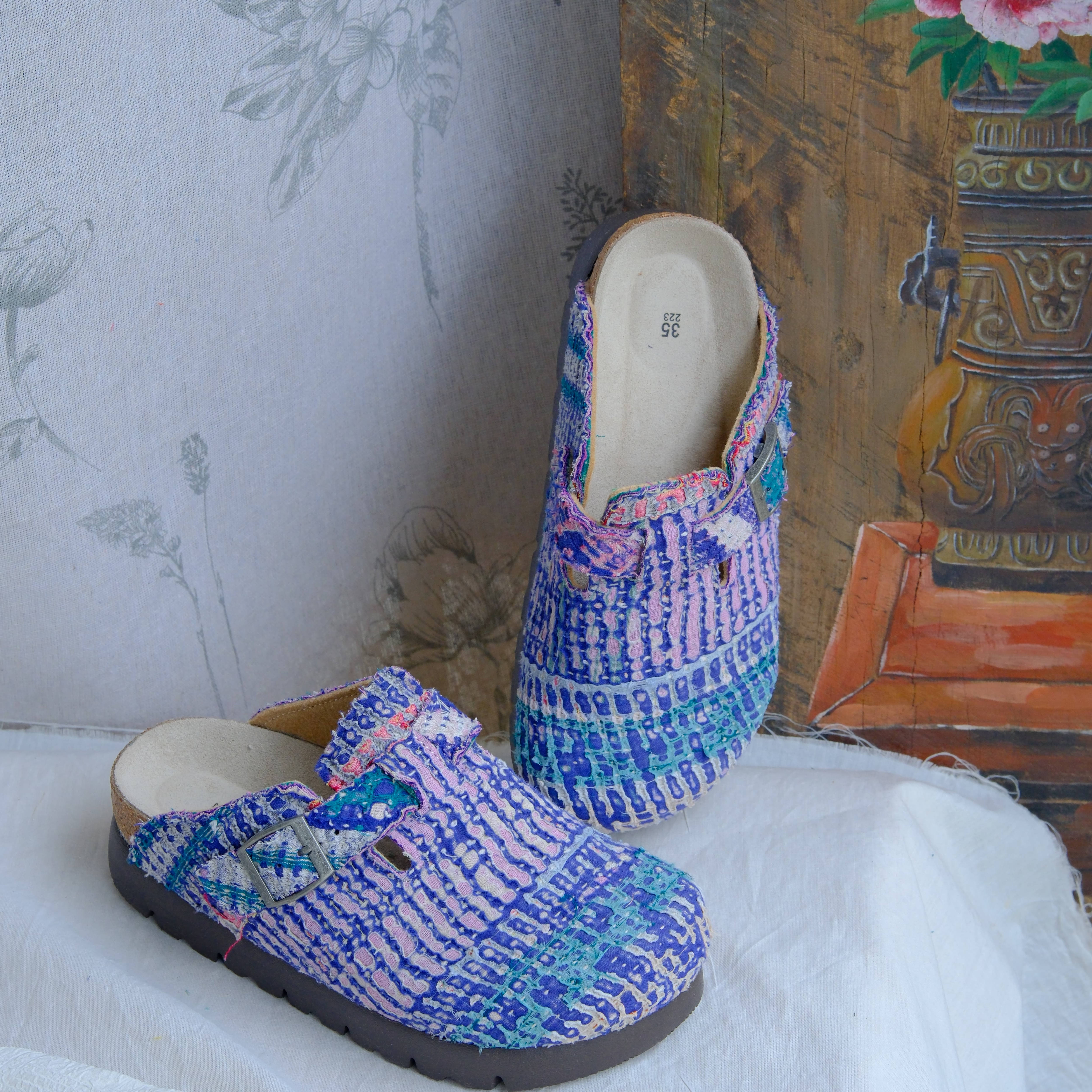 Bhoomi古布勃肯鞋时尚百搭单品手工个性撞色复古35-27H