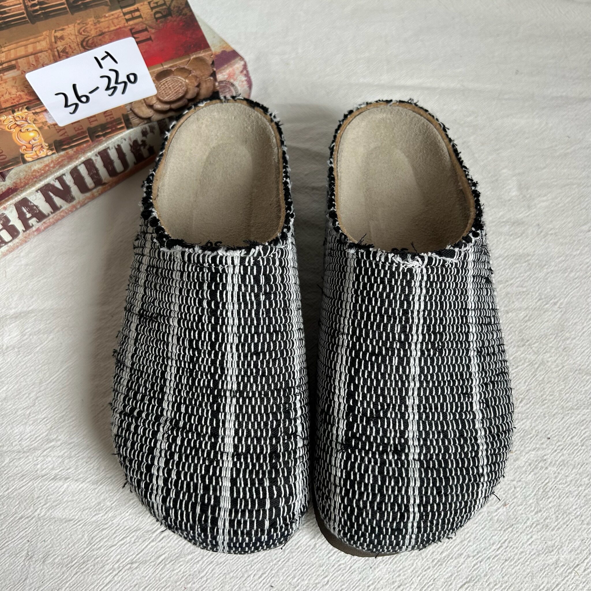 Bhoomi古布勃肯鞋时尚百搭单品手工个性撞色复古一鞋一拍36-330H图片