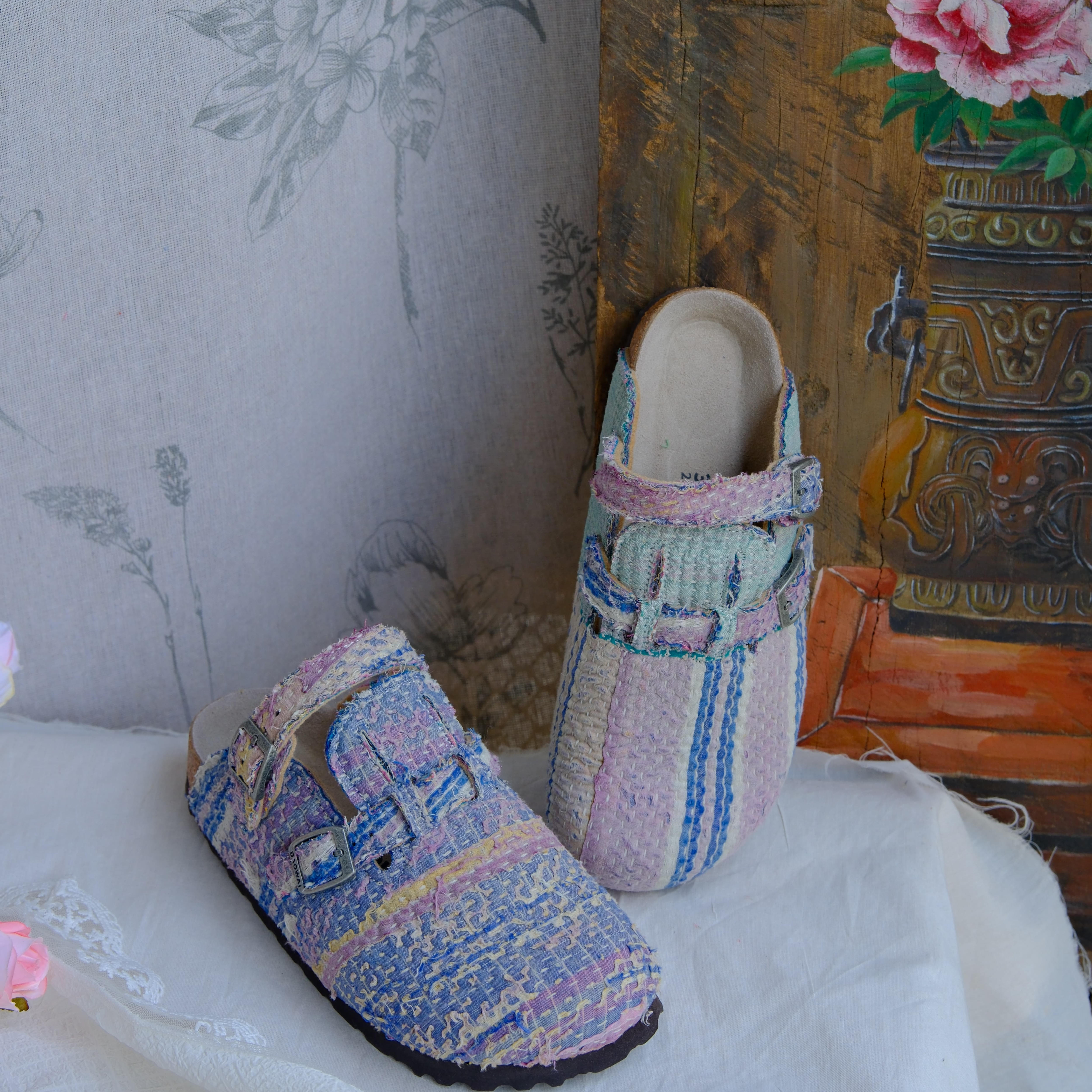 Bhoomi古布勃肯鞋时尚百搭单品手工个性撞色复古35-13