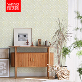 雅琪诺壁纸中式 复古格子无纺布墙纸中国风客厅卧室背景国潮民族风