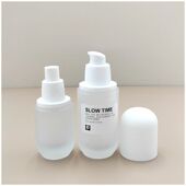 高端磨砂玻璃避光分装 空瓶 乳液精华化妆水喷雾分装 瓶 高级按压式