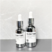 空瓶小样瓶子 美容院轻医美会所精油分装 高档镀银玻璃滴管分装 瓶