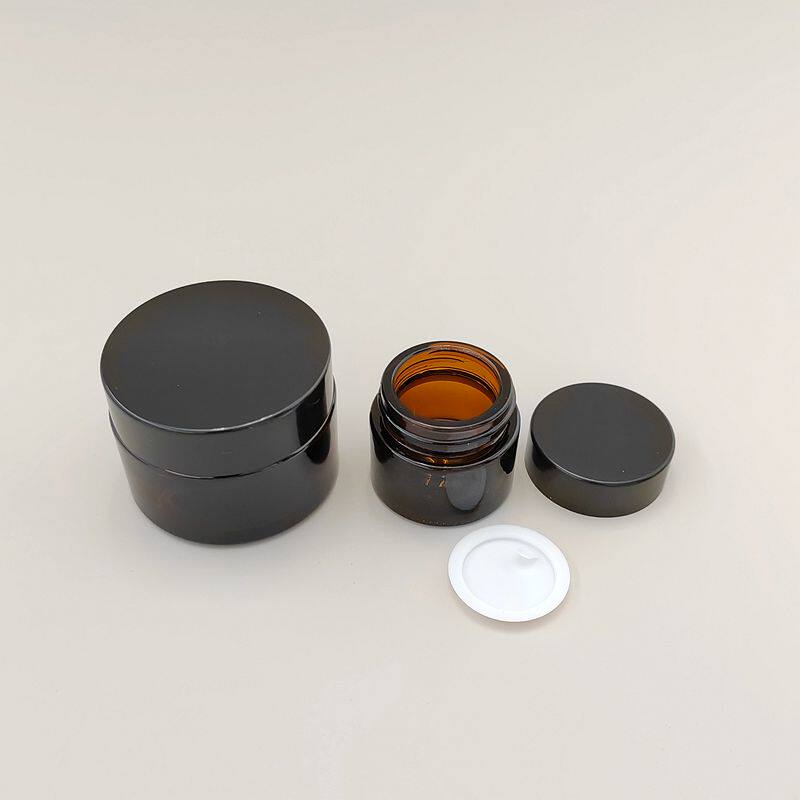 茶色避光霜膏分装瓶 便携化妆品眼霜面霜分装空瓶子5 10g