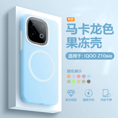 适用于iQOOZ10Turbo果冻液态壳