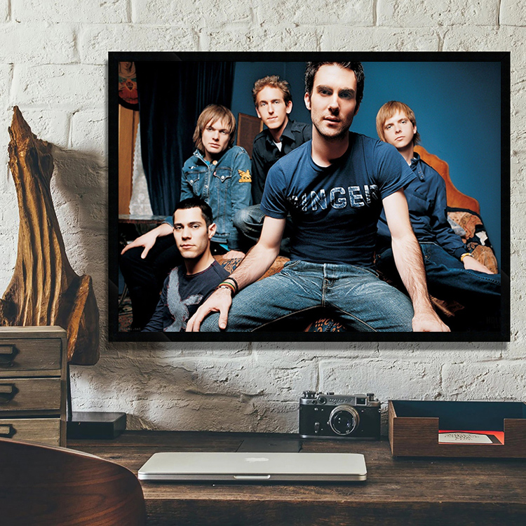 Maroon 5 魔力红海报欧美音乐装饰画餐厅酒吧壁画酒店KTV壁画挂画