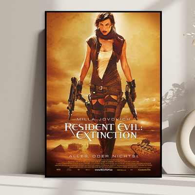 生化危机Resident Evil 电影海报装饰画酒吧影院卧室个性时尚挂画