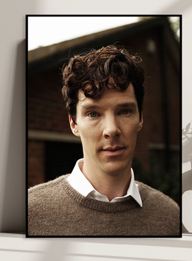 卷福Benedict Cumberbatch 本尼迪克特康伯巴奇英国明星海报挂画