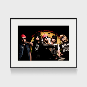 Guns N' Roses 枪炮与玫瑰乐队摇滚音乐海报装饰画酒吧咖啡厅挂画