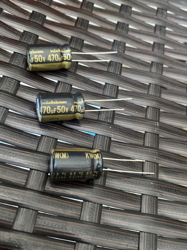 50V470UF尼吉康KW发烧电容13*20