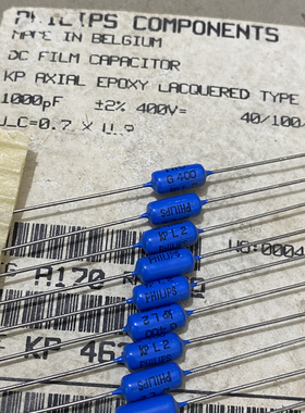 400v 102/1000P/1000PF VISHA KP464锡箔薄膜电容器 轴向