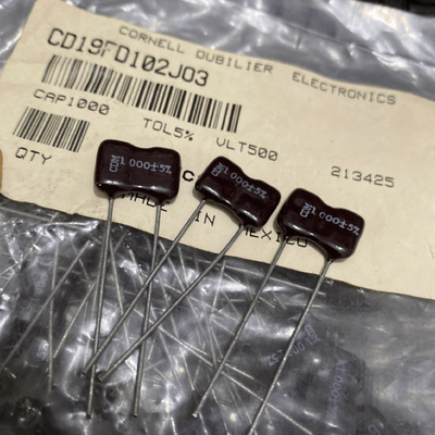 1000PF500V银云母电容CDM