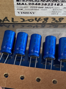 MAL204838221E3 220UF 63V VISHAY-BC- 048电容器 10*20