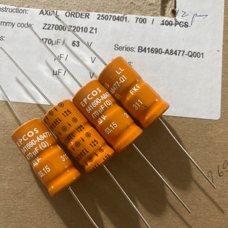 63V470UF卧式电容EPCOS