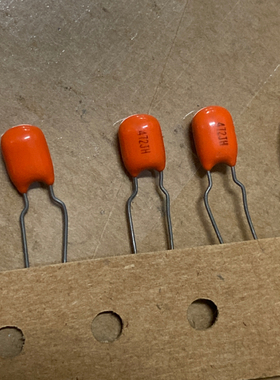 NIS/ NISSEI 日精 100V 472 4700PF 4N7 橙色APS音频薄膜电容器