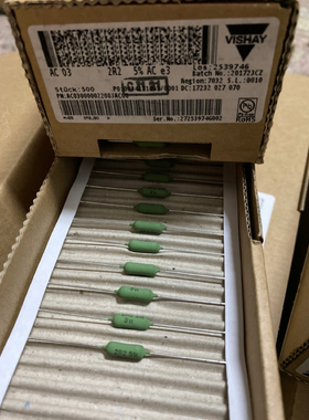 AC03000002208JAC00 AC03 2R2/2.2欧 BC威世VISHAY 3W绕线电阻器