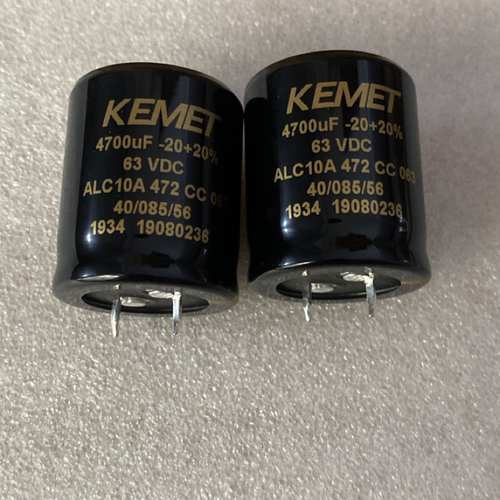 4700UF63V基美KEMET电解电容金装